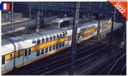 Pirata PI6351 - N - 2-tlg. Set Doppelstockwagen, SNCF, Ep. IV